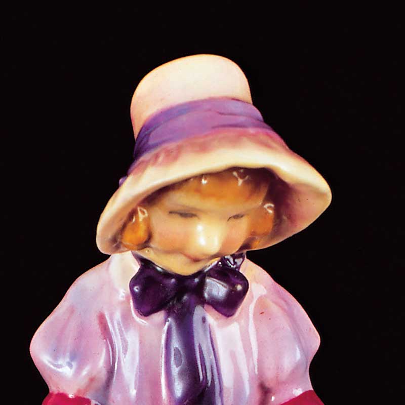Antique Royal Doulton China Figurine Repair - After Antique Royal Doulton China Figurine Repair - After