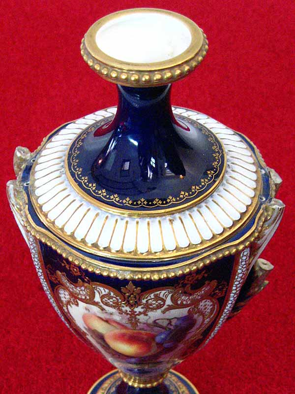 Royal Worcester Vase Repair - Before Royal Worcester Vase Repair - Before