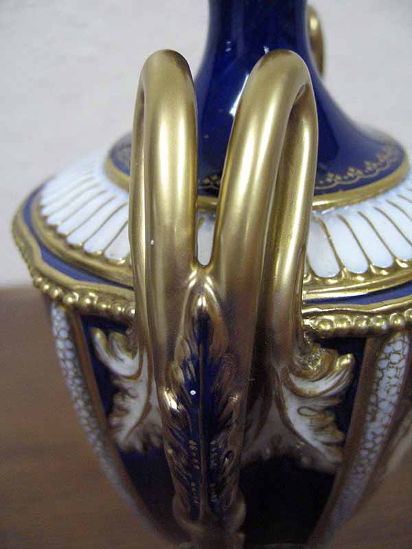 Royal Worcester Vase Repair - After Royal Worcester Vase Repair - After