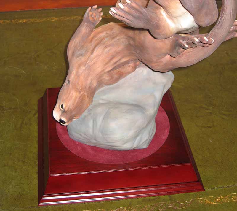 Wedgwood Otters Repair - After Wedgwood Otters Repair - After