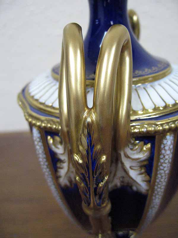 Royal Worcester Vase Repair - After Royal Worcester Vase Repair - After